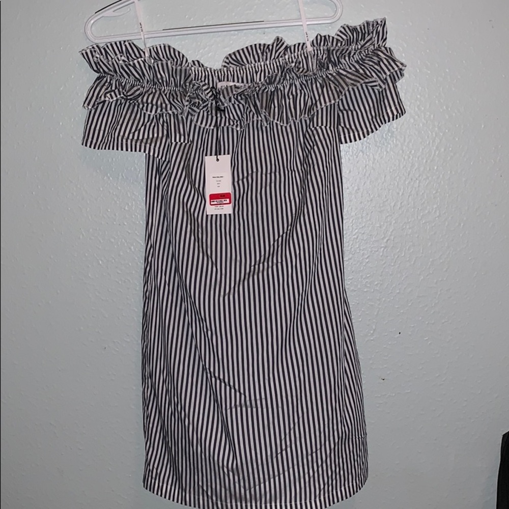 Patio Only Mini off the shoulder dress